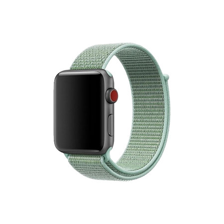 FixPremium - Nylon Curea pentru Apple Watch (42, 44, 45 & 49mm), turcoaz