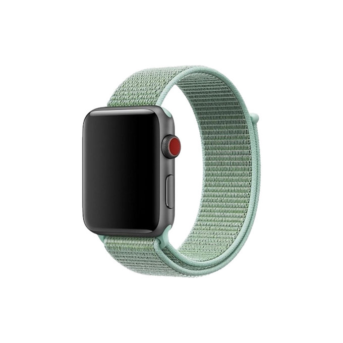 FixPremium - Nylon Curea pentru Apple Watch (42, 44, 45 & 49mm), turcoaz