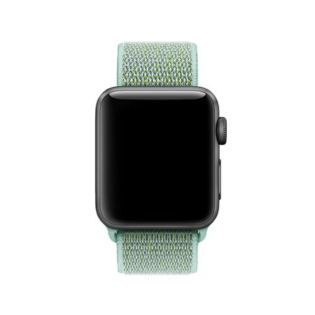 FixPremium - Nylon Curea pentru Apple Watch (38, 40 & 41mm), turcoaz