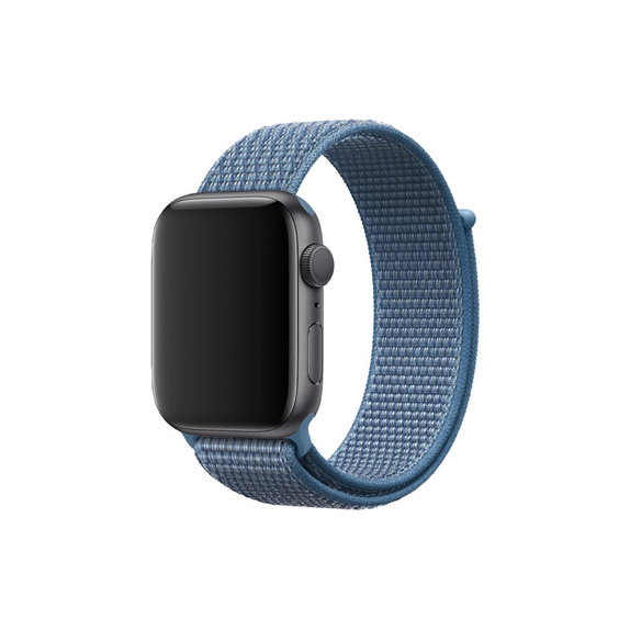 FixPremium - Nylon Curea pentru Apple Watch (42, 44, 45 & 49mm), albastru