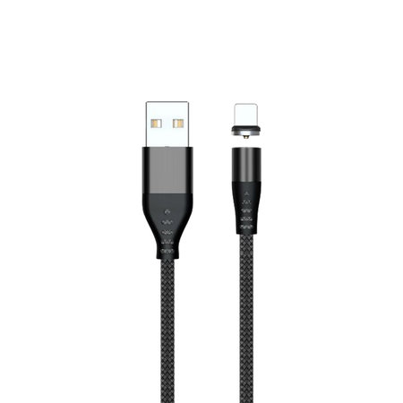 FixPremium - Lightning / USB Cablu Magnetic (2m), negru