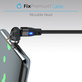 FixPremium - USB-C / USB-C Cablu Magnetic (1m), roșu