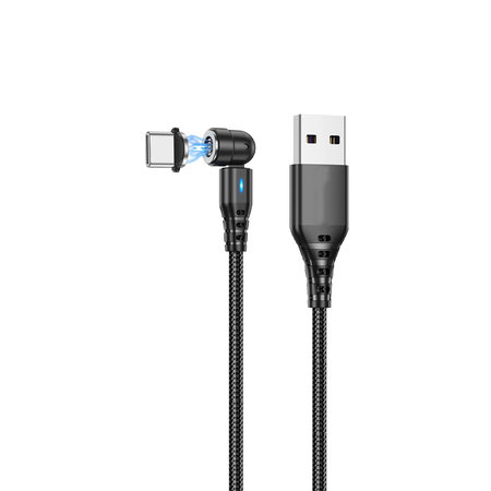 FixPremium - USB-C / USB Cablu Magnetic (1m), negru