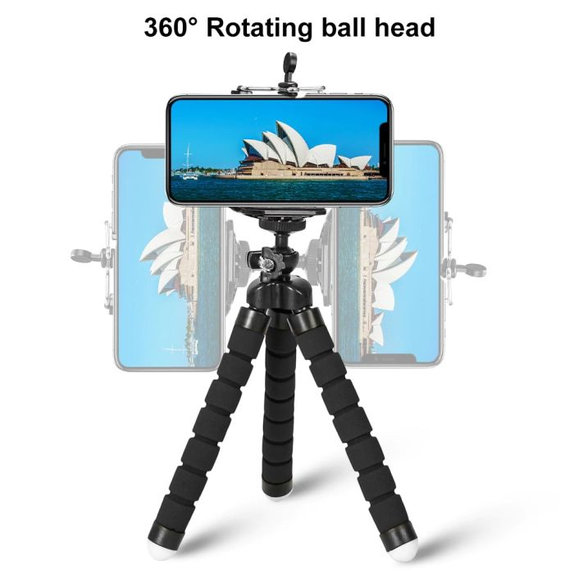 FixPremium - Tripod pentru Smartphone, negru