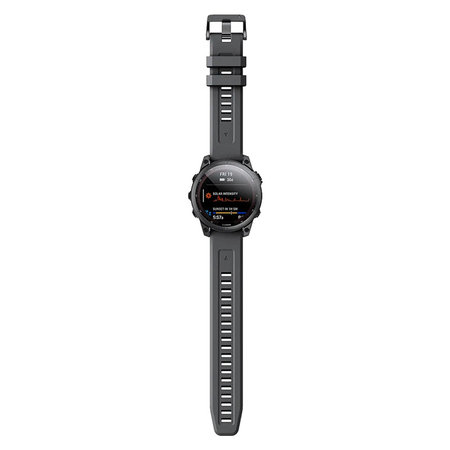 FixPremium - Silicon Curea pentru Garmin (QuickFit 22mm), negru