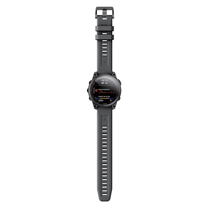 FixPremium - Silicon Curea pentru Garmin (QuickFit 22mm), negru