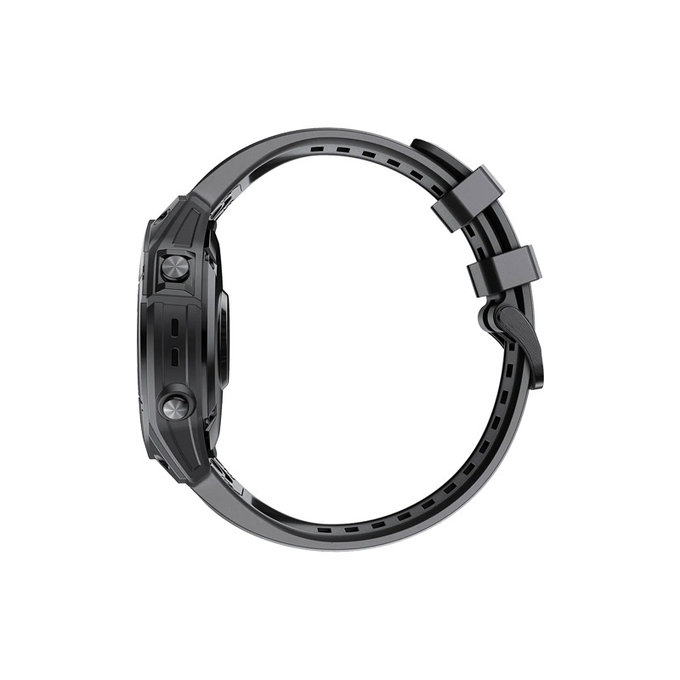 FixPremium - Silicon Curea pentru Garmin (QuickFit 22mm), negru