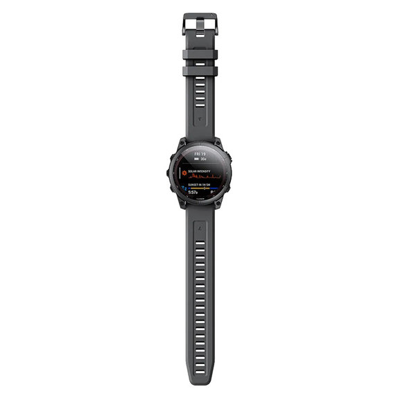 FixPremium - Silicon Curea pentru Garmin (QuickFit 26mm), negru