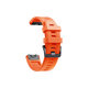 FixPremium - Silicon Curea pentru Garmin (QuickFit 26mm), portocale