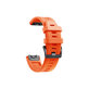 FixPremium - Silicon Curea pentru Garmin (QuickFit 26mm), portocale