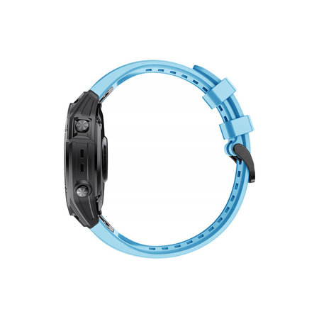 FixPremium - Silicon Curea pentru Garmin (QuickFit 26mm), albastru