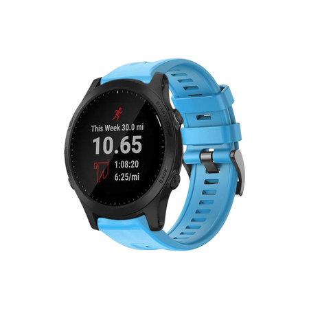 FixPremium - Silicon Curea pentru Garmin (QuickFit 26mm), albastru