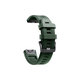 FixPremium - Silicon Curea pentru Garmin (QuickFit 26mm), verde inchis