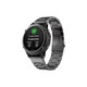 FixPremium - Curea din otel inoxidabil pentru Garmin (QuickFit 22mm), negru