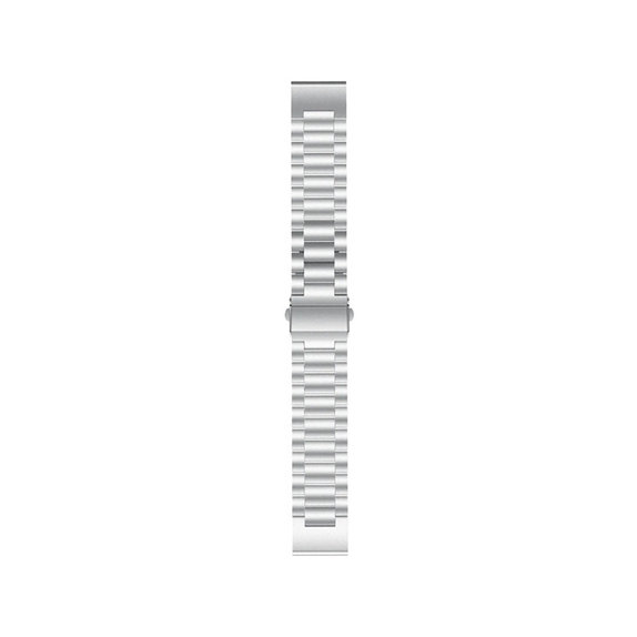FixPremium - Curea din otel inoxidabil pentru Garmin (QuickFit 22mm), argint