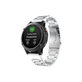 FixPremium - Curea din otel inoxidabil pentru Garmin (QuickFit 22mm), argint
