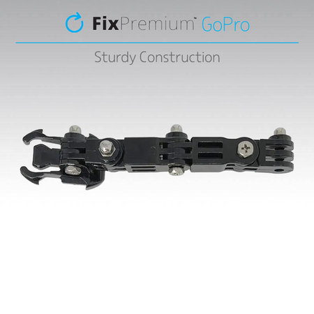 FixPremium - Cu trei bra?e Titularul pentru GoPro, negru