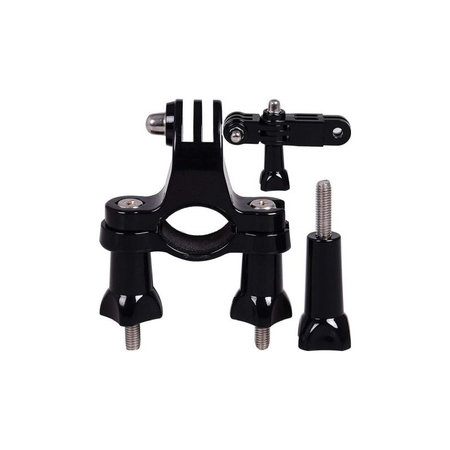 FixPremium - Titularul pe o bicicletă/motocicletă pentru GoPro, negru