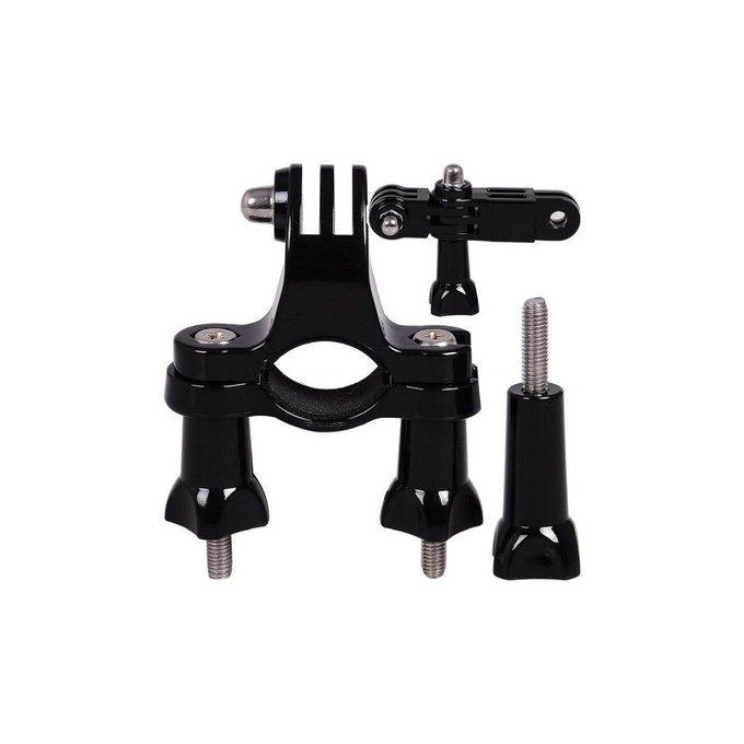 FixPremium - Titularul pe o bicicletă/motocicletă pentru GoPro, negru