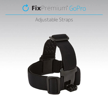 FixPremium - Titularul pe cap pentru GoPro, negru