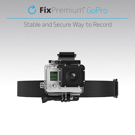 FixPremium - Titularul pe cap pentru GoPro, negru