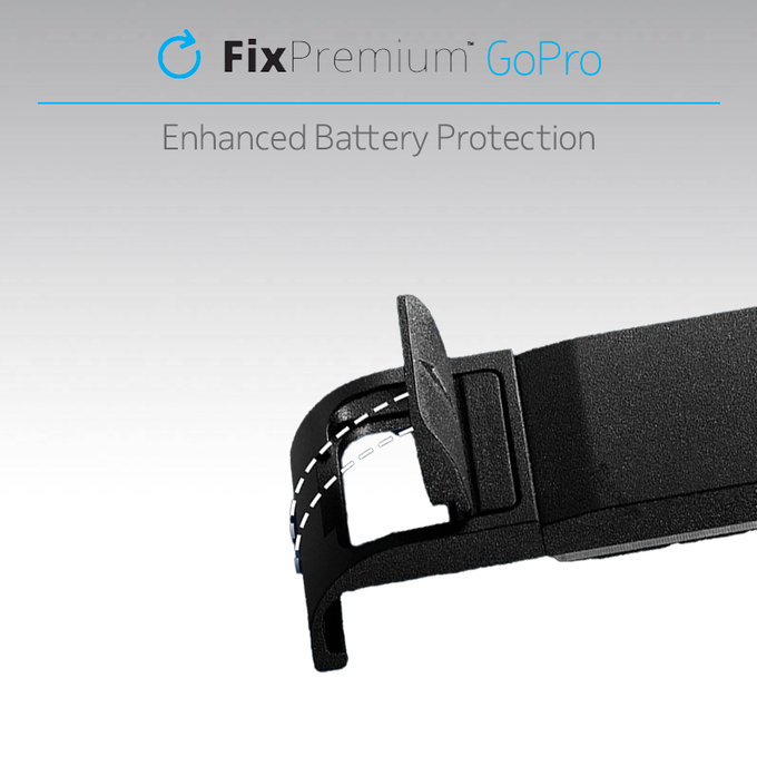 FixPremium - Capac de protec?ie a bateriei pentru GoPro Hero 9, negru