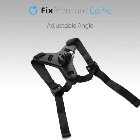 FixPremium - Titularul pe Helm pentru GoPro, negru