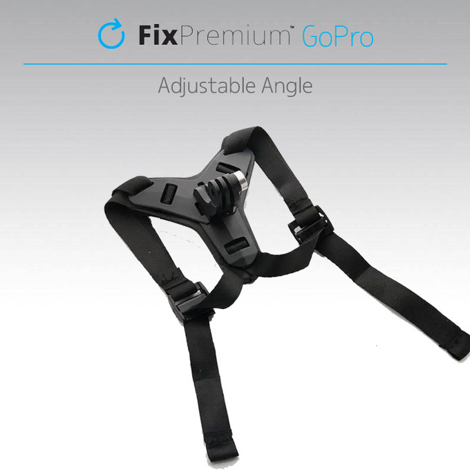 FixPremium - Titularul pe Helm pentru GoPro, negru