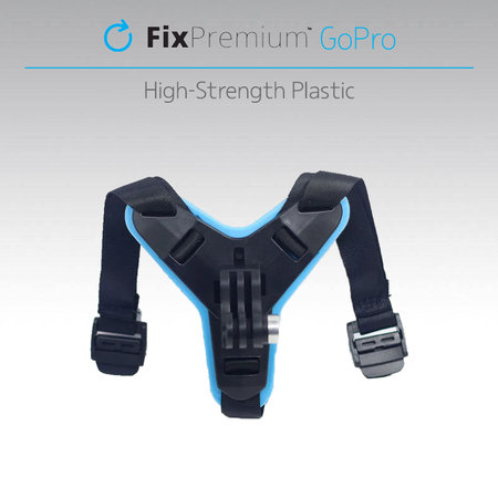 FixPremium - Titularul pe Helm pentru GoPro, negru