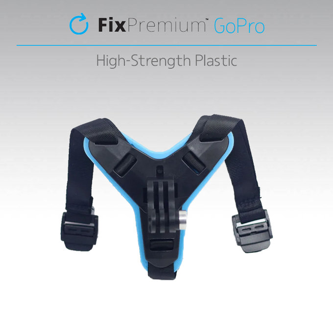 FixPremium - Titularul pe Helm pentru GoPro, negru