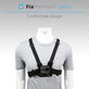 FixPremium - Titularul pe corp pentru GoPro, negru