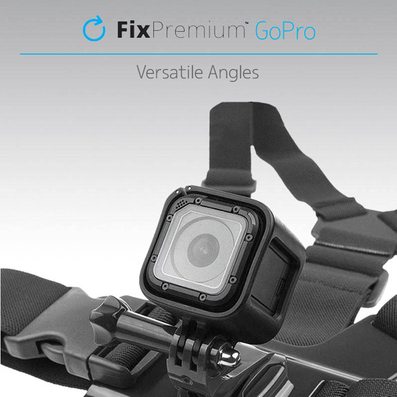 FixPremium - Titularul pe corp pentru GoPro, negru