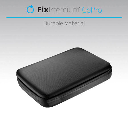 FixPremium - Carcasă Protectoare pentru GoPro & Accesorii (Mărimea L), negru