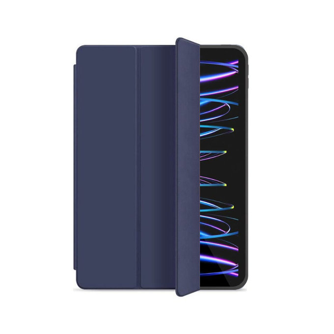 FixPremium - Închidere Silicon Caz pentru iPad Pro 12.9" (4th, 5th Gen), albastru