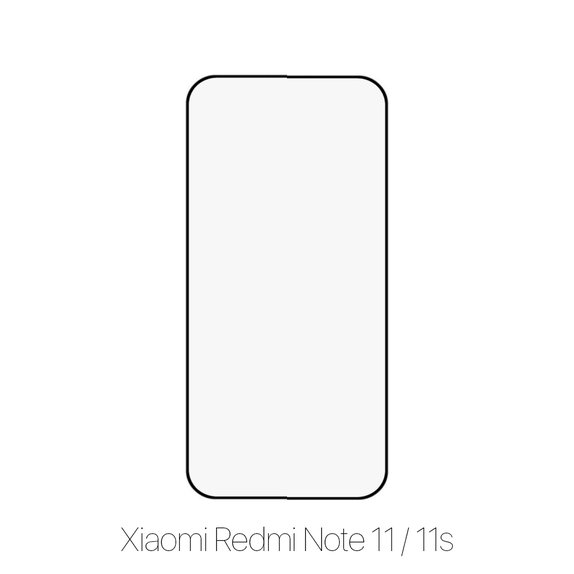 FixPremium FullCover Glass - Geam securizat pentru Xiaomi Redmi Note 11 & 11S
