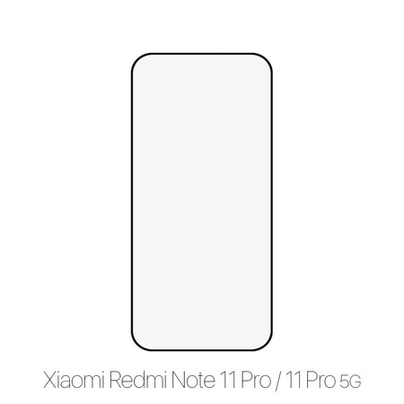 FixPremium FullCover Glass - Geam securizat pentru Xiaomi Redmi Note 11 Pro & 11 Pro 5G