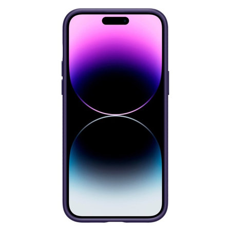 Spigen - Caz Liquid Air pentru iPhone 14 Pro, Deep Purple