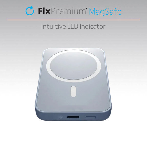 FixPremium - MagSafe PowerBank 5000mAh, negru