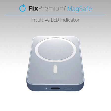 FixPremium - MagSafe PowerBank 5000 mAh, negru