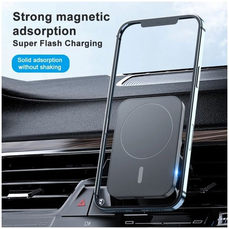 FixPremium - Incărcător de mașină cu MagSafe V1, alb