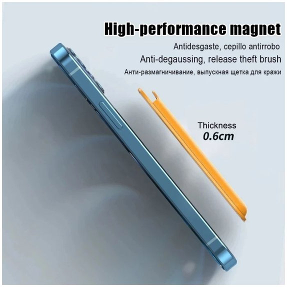 FixPremium - MagSafe Portofel, maro