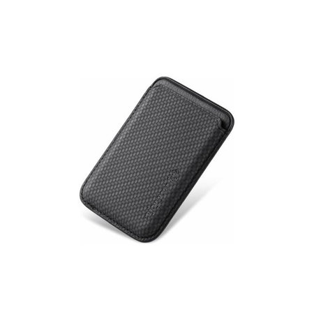 FixPremium - MagSafe Carbon Portofel, negru