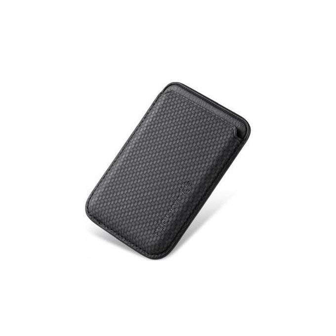 FixPremium - MagSafe Carbon Portofel, negru