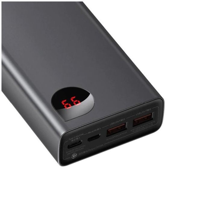 Baseus - 65W PowerBank 20 000 mAh, negru