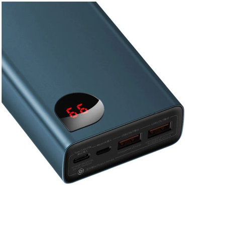 Baseus - 65W PowerBank 20 000 mAh, albastru