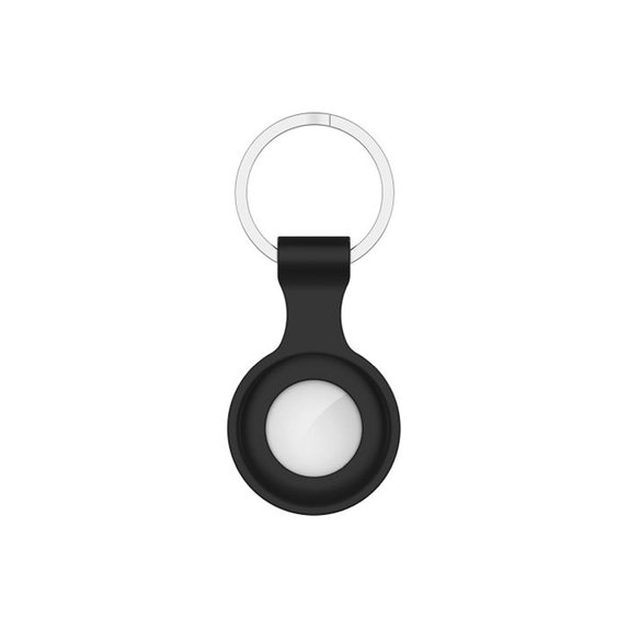 FixPremium - Silicon Breloc pentru AirTag, negru