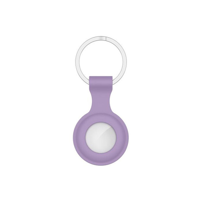 FixPremium - Silicon Breloc pentru AirTag, violet