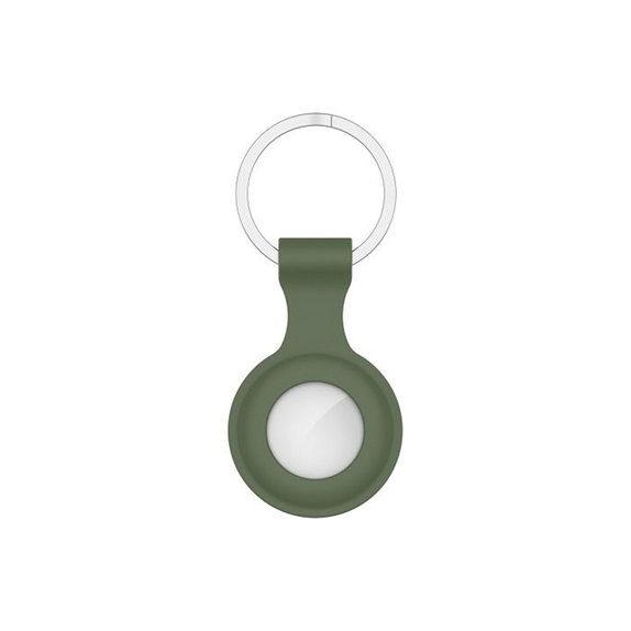 FixPremium - Silicon Breloc pentru AirTag, verde inchis