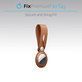 FixPremium - Piele Breloc pentru AirTag, albastru