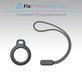 FixPremium - Caz cu String pentru AirTag, gri